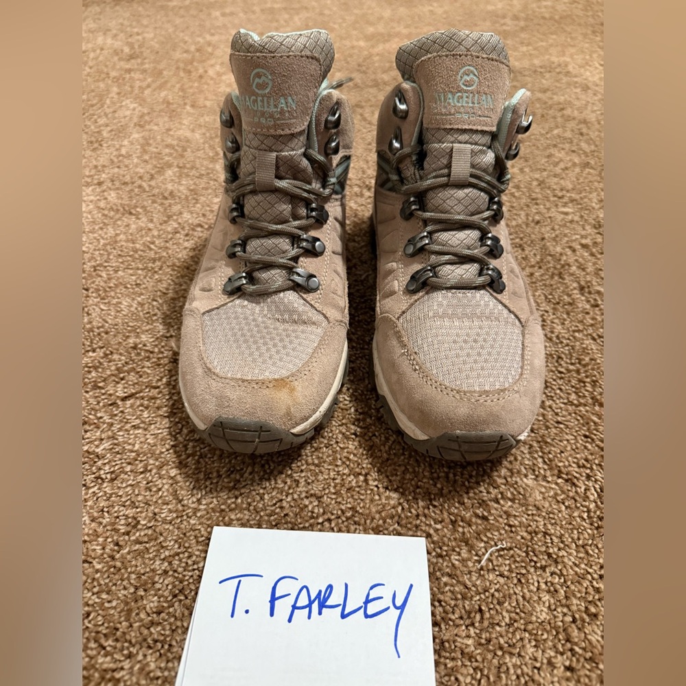 Magellan Outdoors Tan Ankle Boots